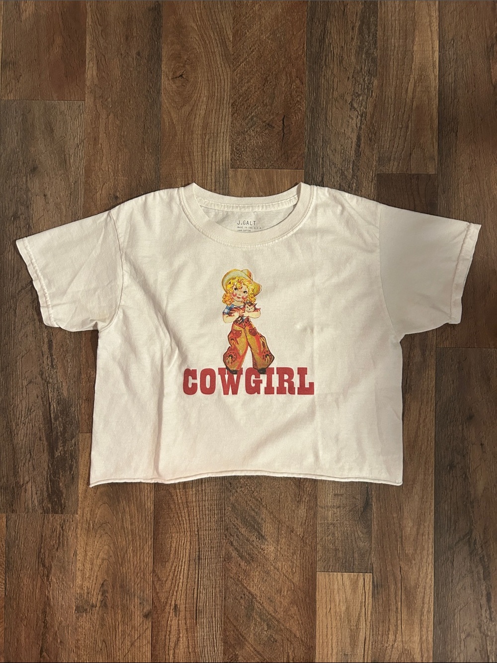 J.Galt Cowgirl Cropped Top